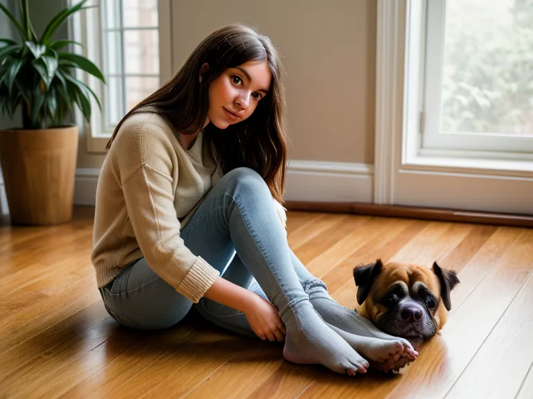 Nahaufnahme eines Hundegesichts mit Fokus auf Ohren und Augen zur Verdeutlichung der Körpersprache.